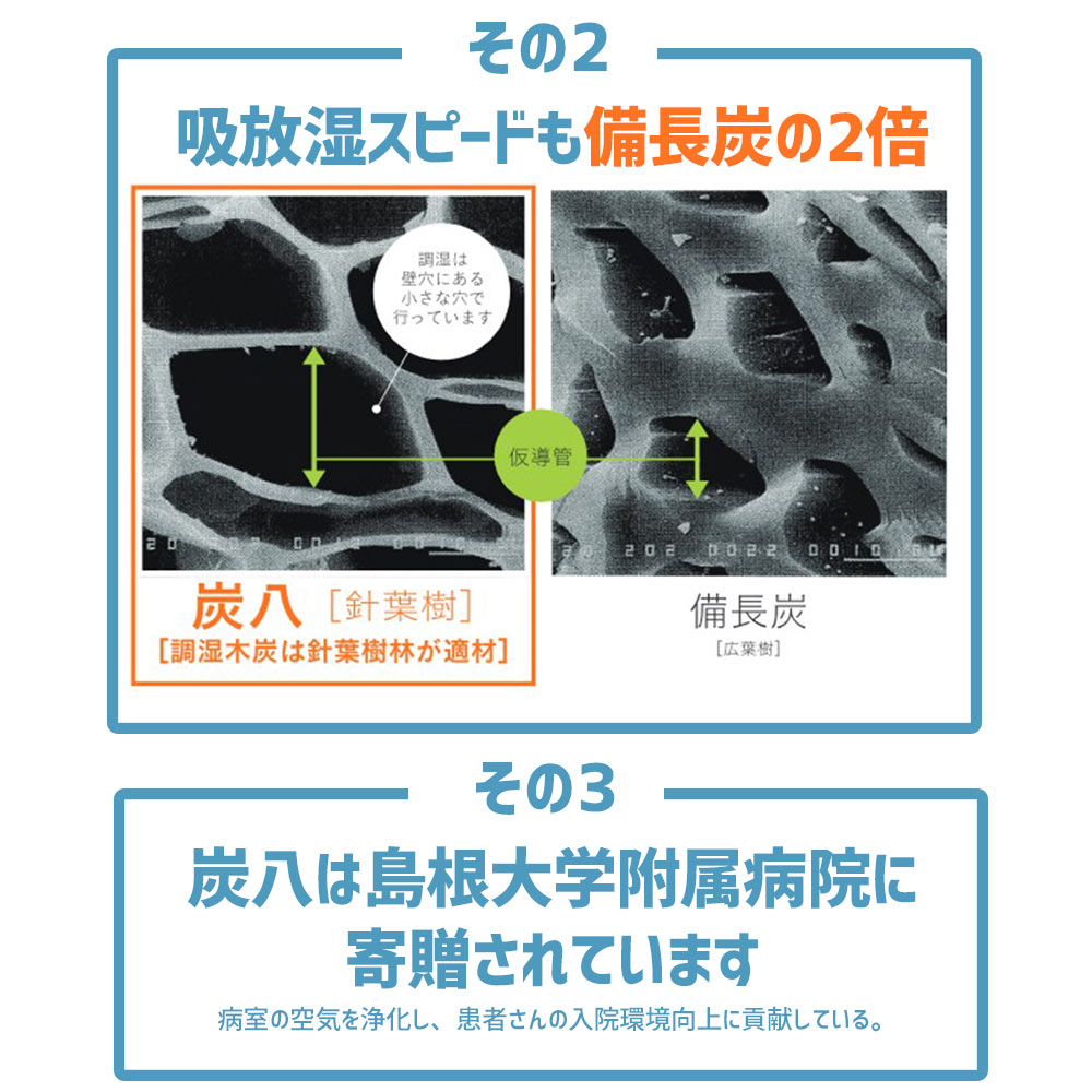 炭八 2重袋のスマート小袋 1個