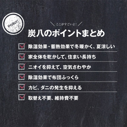 炭八 2重袋のスマート小袋 5個セット