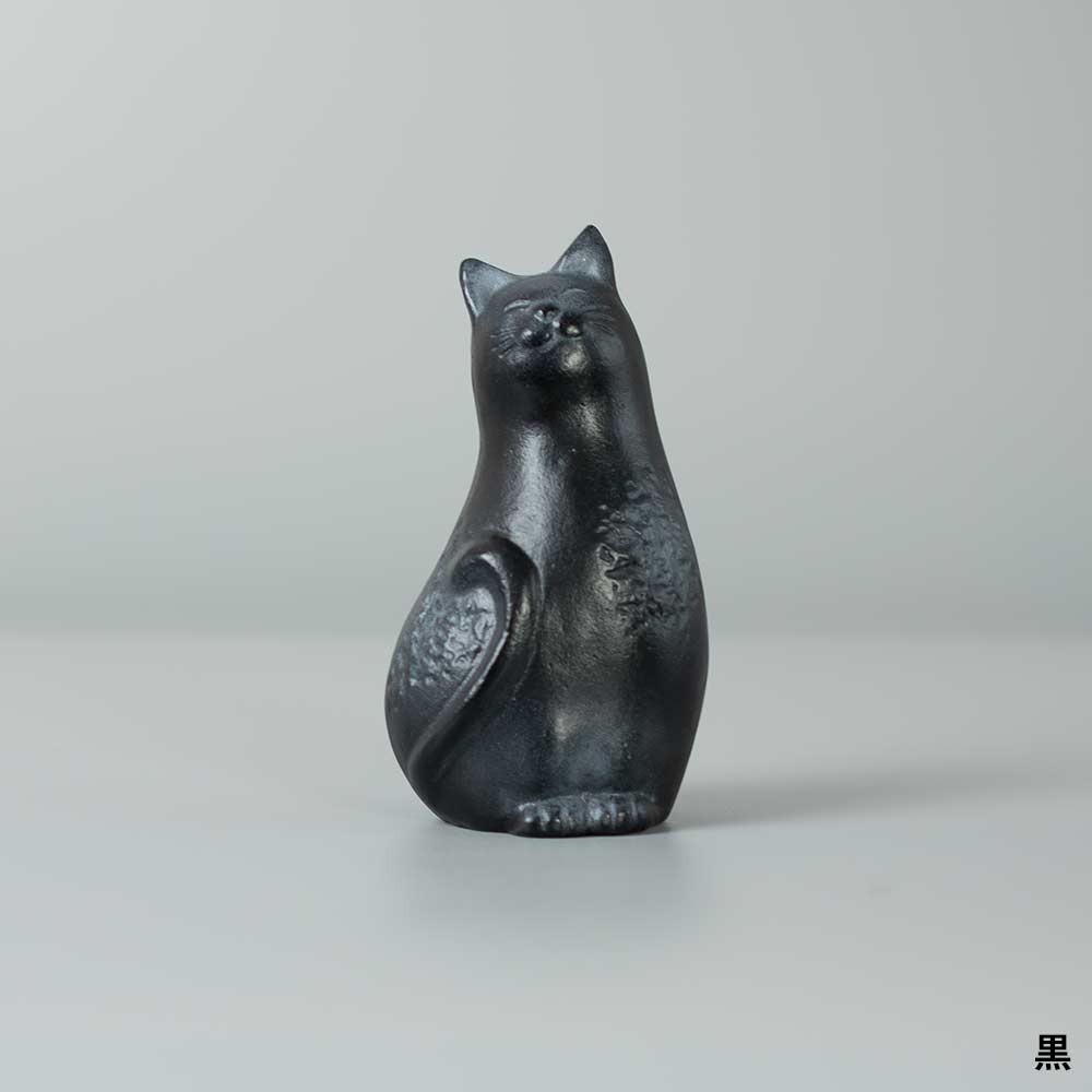 ネコのお香立