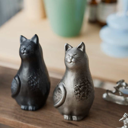 ネコのお香立
