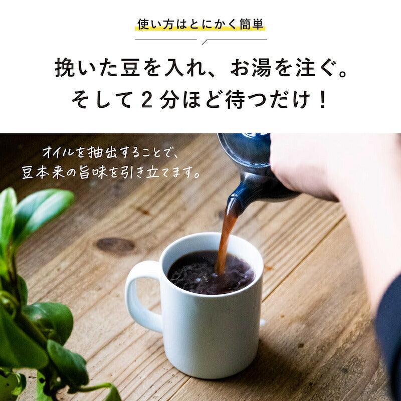 珈琲急須 soak